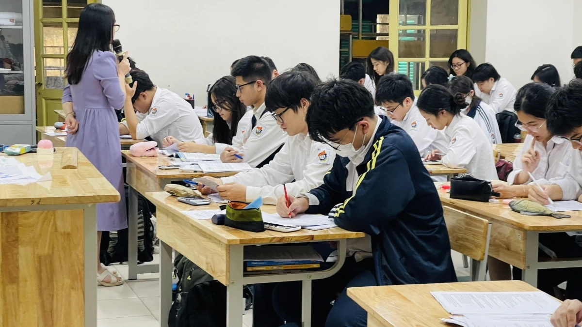 Các địa phương tổ chức điểm thi riêng cho các thí sinh dự thi theo chương trình GDPT 2006.