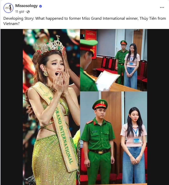 Chuyên trang Missosology đặt câu hỏi về những gì đang xảy ra với Thùy Tiên