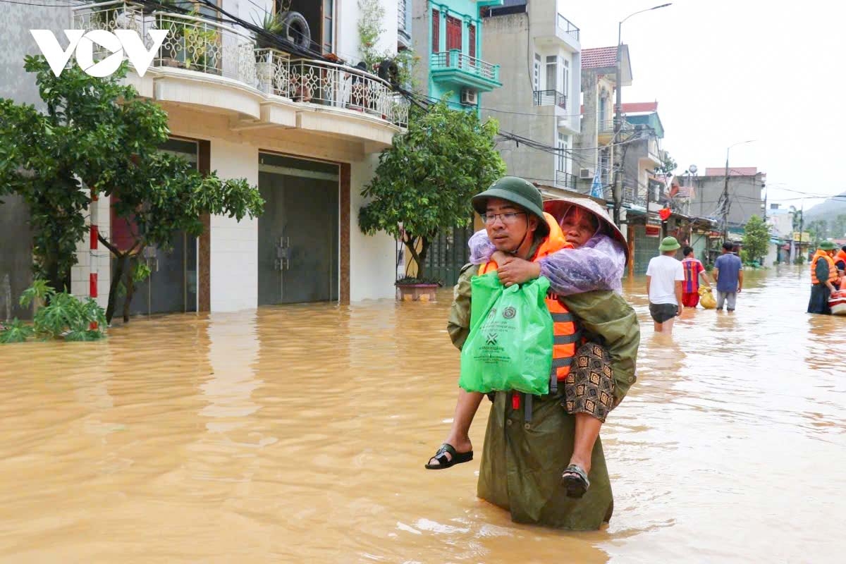 Bắc Giang khẩn trương ứng phó với nguy cơ sạt lở đất, lũ quét, ngập lụt cục bộ (phóng viên ghi nhận tại huyện Sơn Động trước đó)