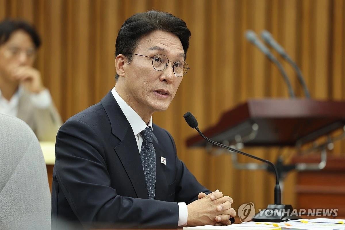 Ứng cử viên Thủ tướng Hàn Quốc Kim Min-seok. Ảnh: Yonhap News