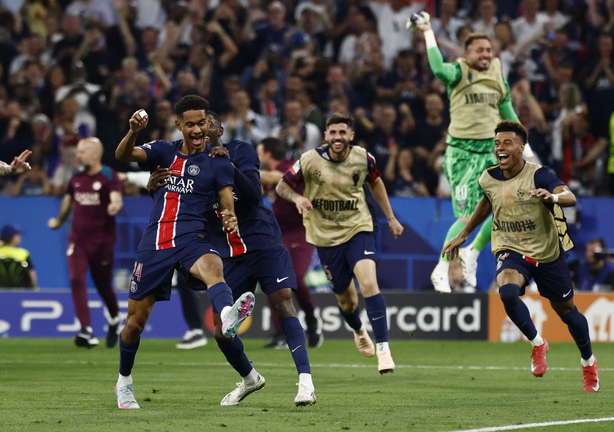 Chung cuộc, PSG thắng 5-0 hờ các pha lập công của Doue (cú đúp), Hakimi, Kvaratskhelia và Mayulu. 