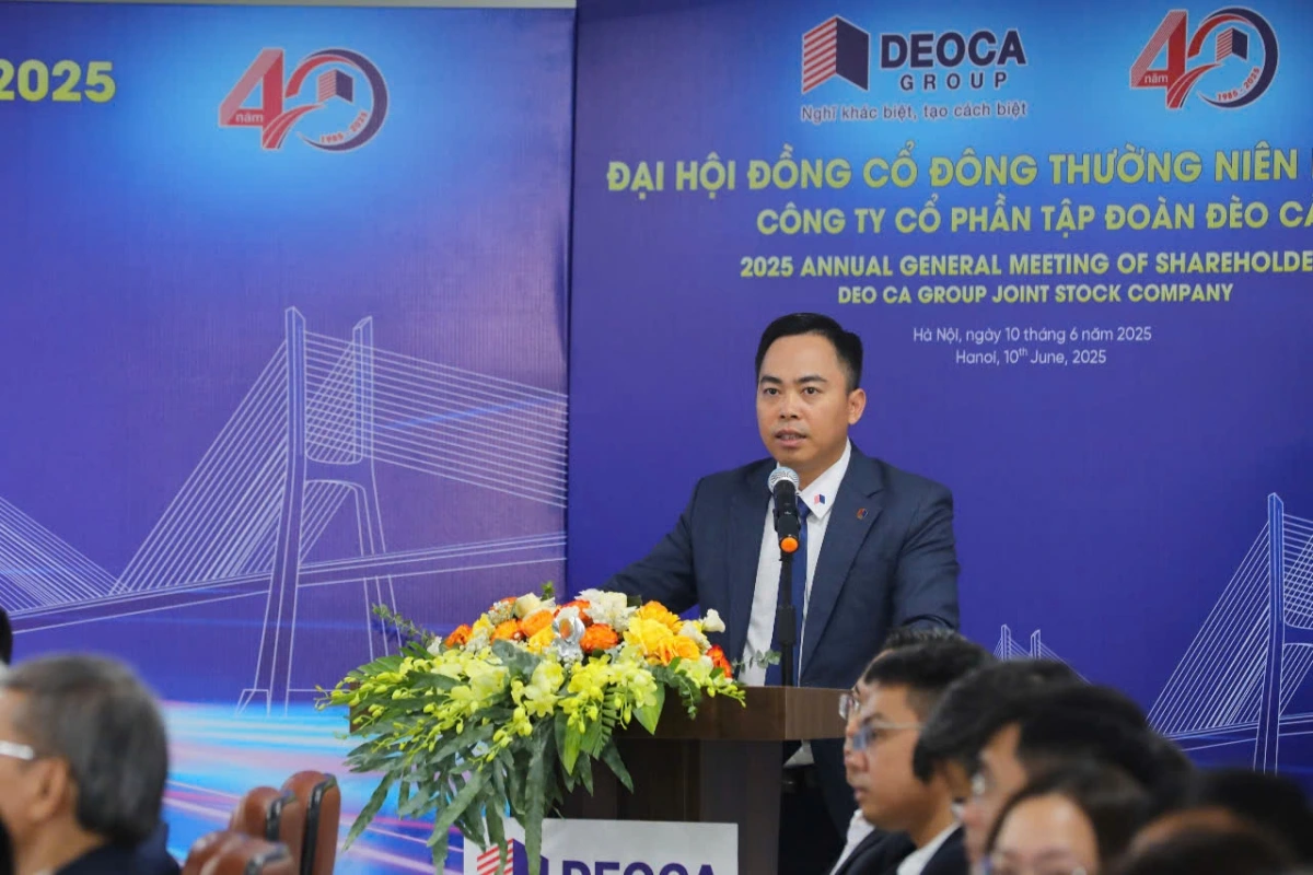 Ông Nguyễn Quang Huy, Tổng Giám đốc Tập đoàn Đèo Cả.