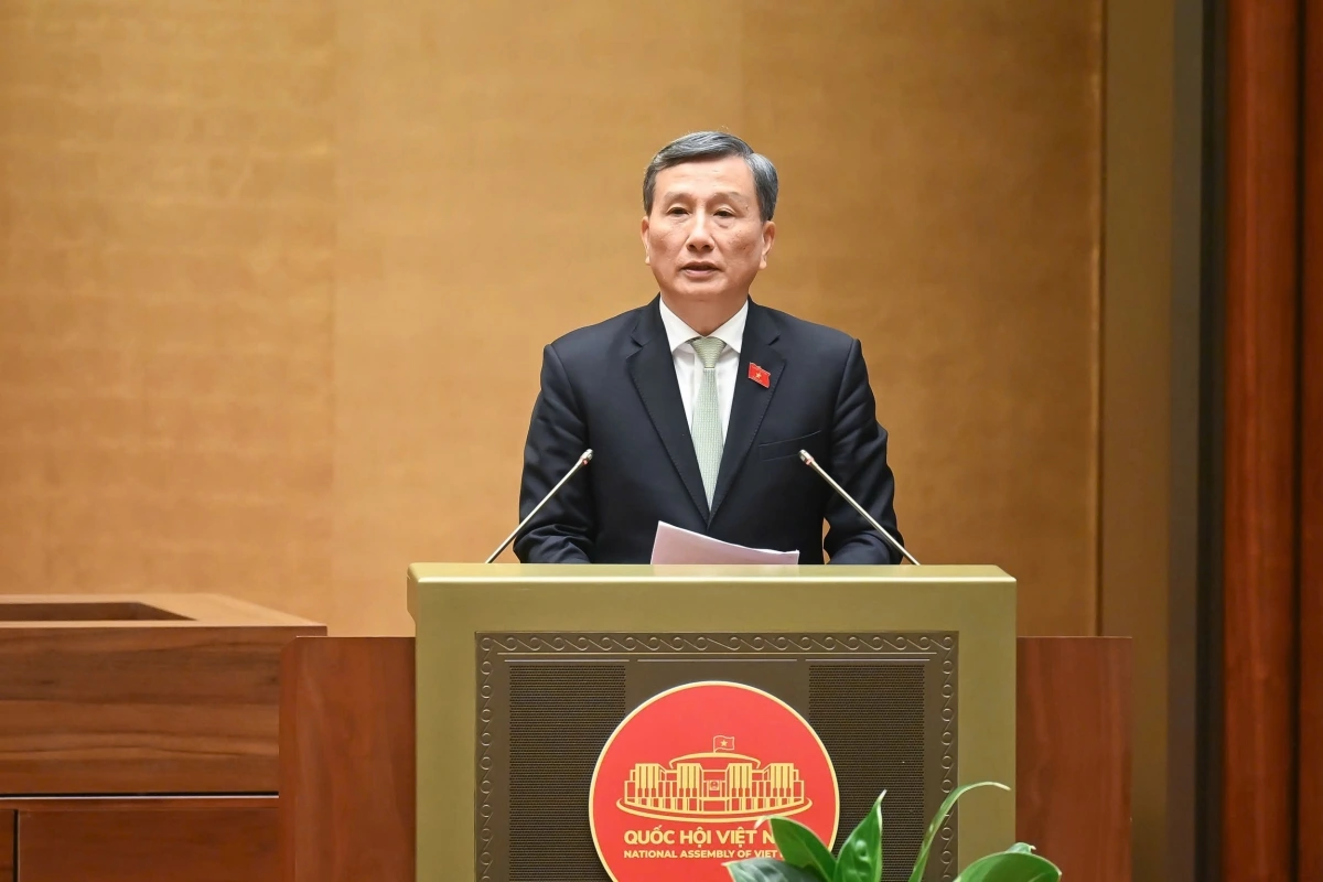 Chủ nhiệm Ủy ban Khoa học, Công nghệ và Môi trường của Quốc hội Lê Quang Huy. 