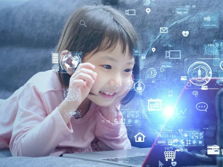 Khả năng học ngôn ngữ của trẻ em là ưu việt hơn so với các mô hình AI. Ảnh minh họa