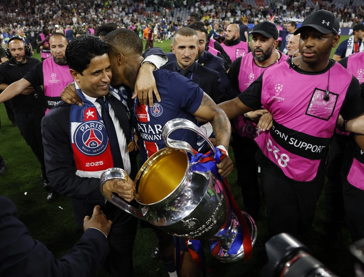 PSG vô địch Cúp C1 châu Âu sau nhiều năm đầu tư không ngừng nghỉ của các ông chủ từ Qatar. (Ảnh: Reuters). 