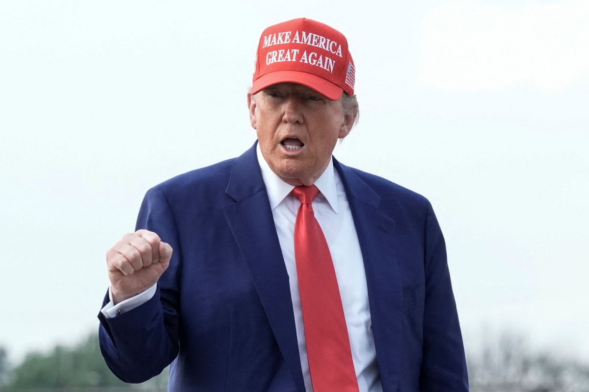 Tổng thống Mỹ Donald Trump. Ảnh: Reuters