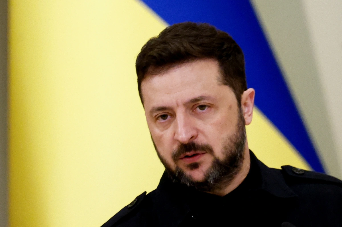 Tổng thống Ukraine Volodymyr Zelensky. Ảnh: Reuters