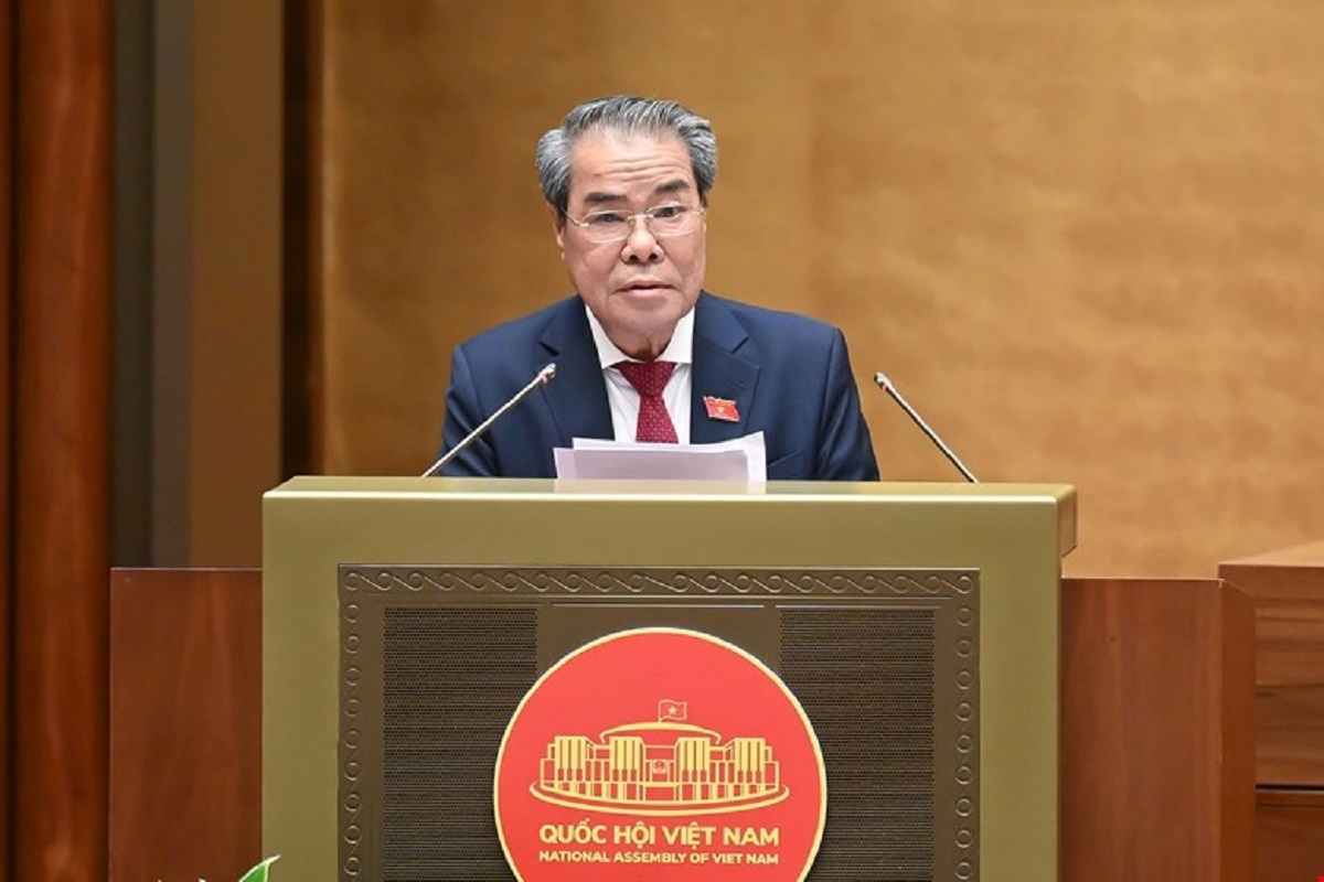 Chủ nhiệm Ủy ban Dân nguyện và Giám sát Dương Thanh Bình. Ảnh: Media Quốc hội