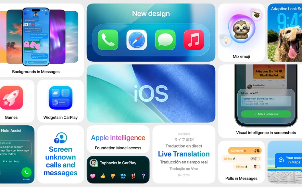 Nhiều tính năng mới có trên iOS 26