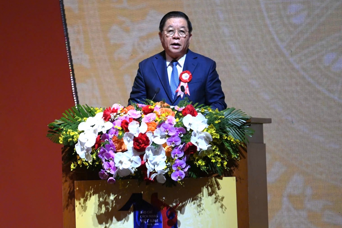 Ông Nguyễn Trọng Nghĩa, Ủy viên Bộ Chính trị, Bí thư Trung ương Đảng, Trưởng Ban Tuyên giáo và Dân vận Trung ương