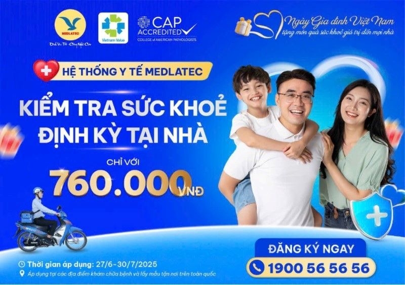Món quà sức khỏe ý nghĩa duy nhất chỉ có tại MEDLATEC