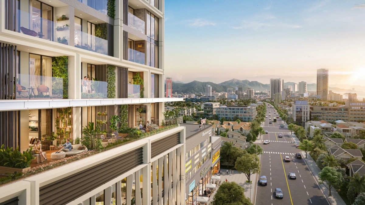 Các căn hộ Sun Solar Residence sở hữu tầm nhìn đắt giá (Ảnh: Sun Property)