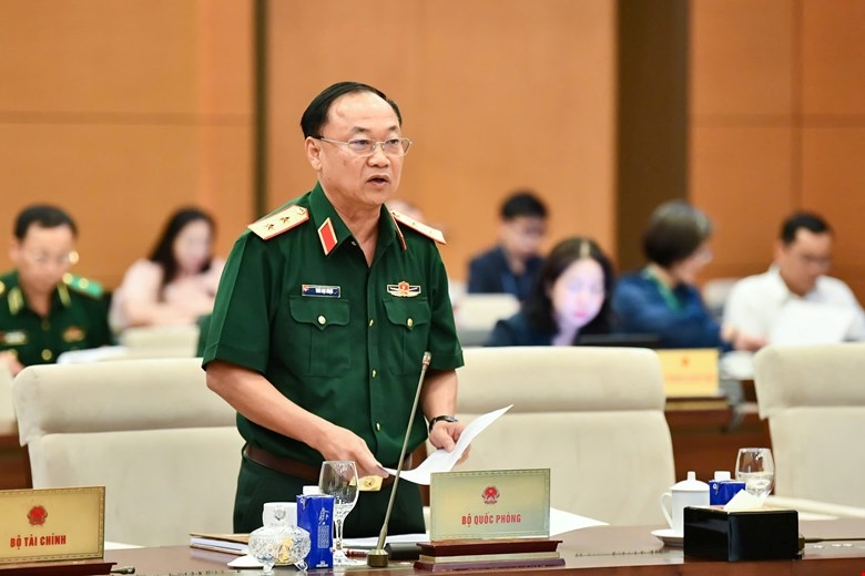 Trung tướng Thái Đại Ngọc, Phó Tổng Tham mưu trưởng QĐND Việt Nam. Ảnh: Quốc hội