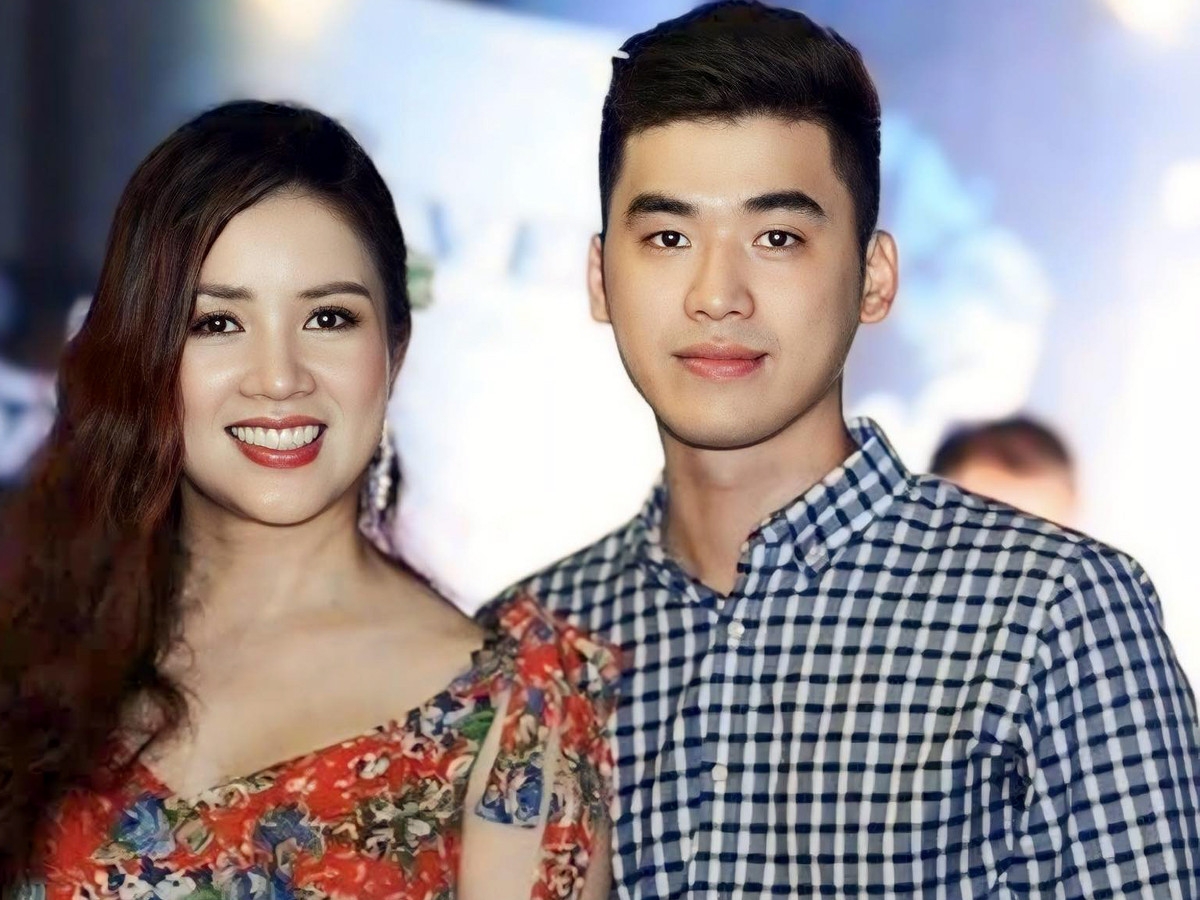 Anh Nguyễn Hoàng Quân chụp ảnh cùng cô ruột vào năm 2016. Ảnh: Gia đình cung cấp