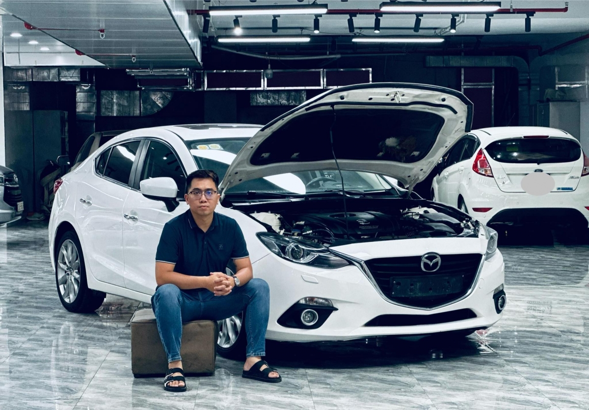 Anh Đoàn Dũng - chủ một salon ô tô tại khu vực Mỹ Đình (Hà Nội). (Ảnh: NVCC)