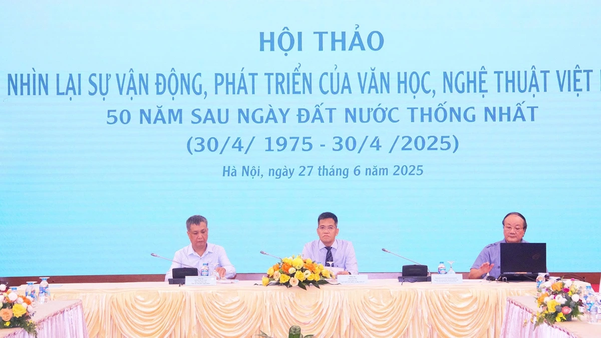 Qua hội thảo, lan tỏa thông điệp xây dựng nền văn học, nghệ thuật Việt Nam tiên tiến, đậm đà bản sắc dân tộc trong xã hội, góp phần thực hiện thành công Chiến lược phát triển văn hóa đến năm 2030.
