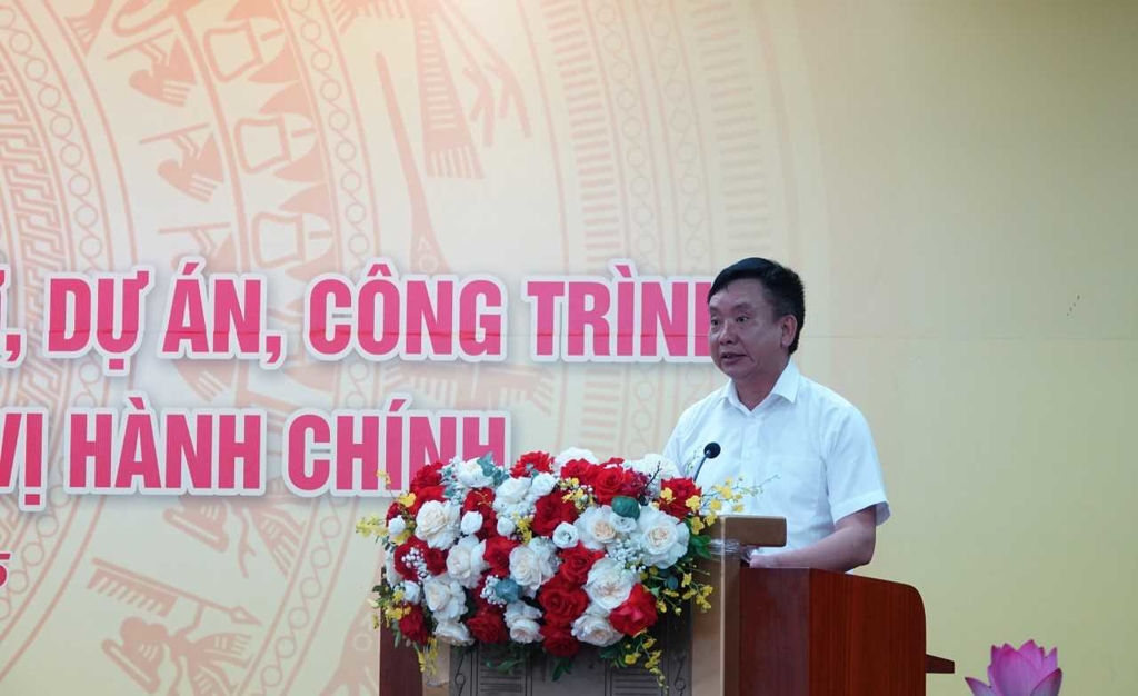 Ông Trần Văn Quân – Phó Chủ tịch UBND tỉnh Hải Dương phát biểu tại Hội nghị