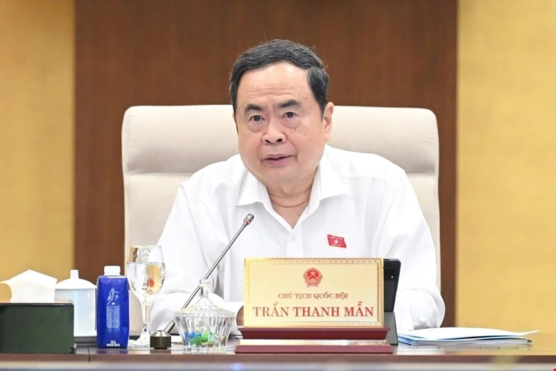 Chủ tịch Quốc hội Trần Thanh Mẫn. (Ảnh: Quốc hội)