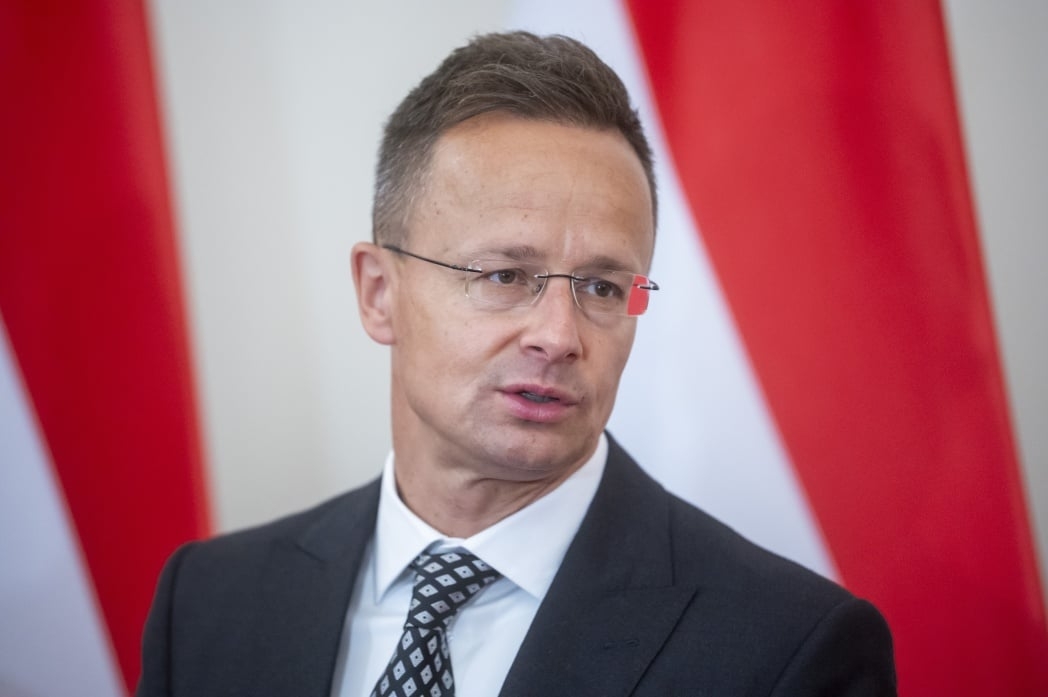 Bộ trưởng Ngoại giao và Thương mại Hungary Péter Szijjártó. Ảnh: hungarytoday.hu