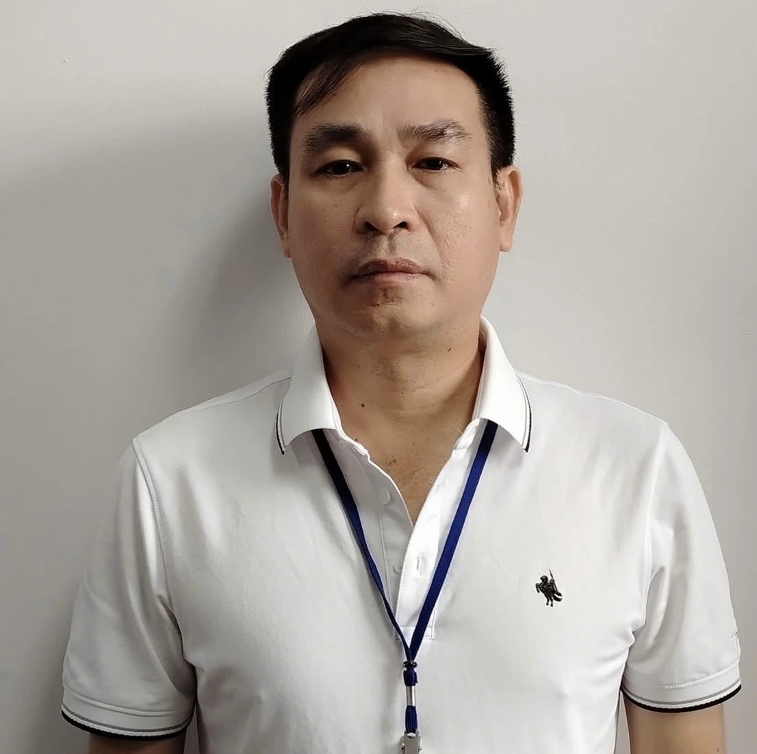Nguyễn Văn Phước tại cơ quan công an (ảnh: Công Hoan)