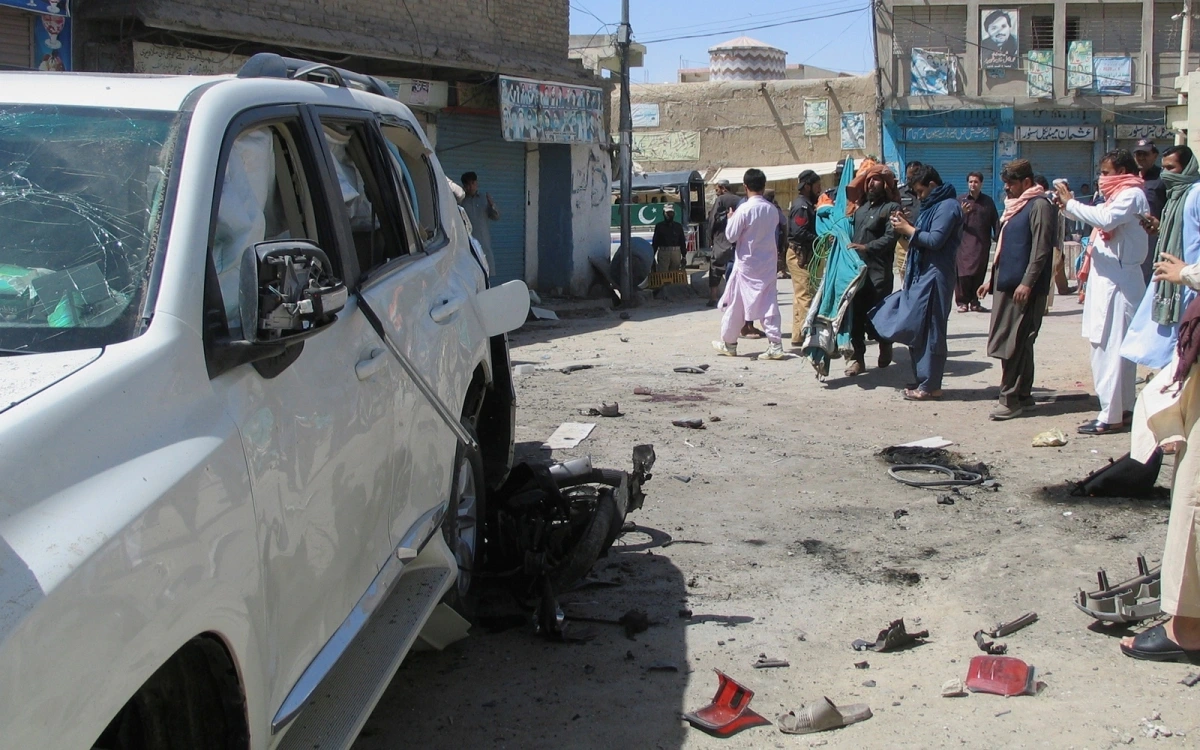 Một vụ đánh bom liều chết ở Pakistan trước đây. Ảnh: Reuters.