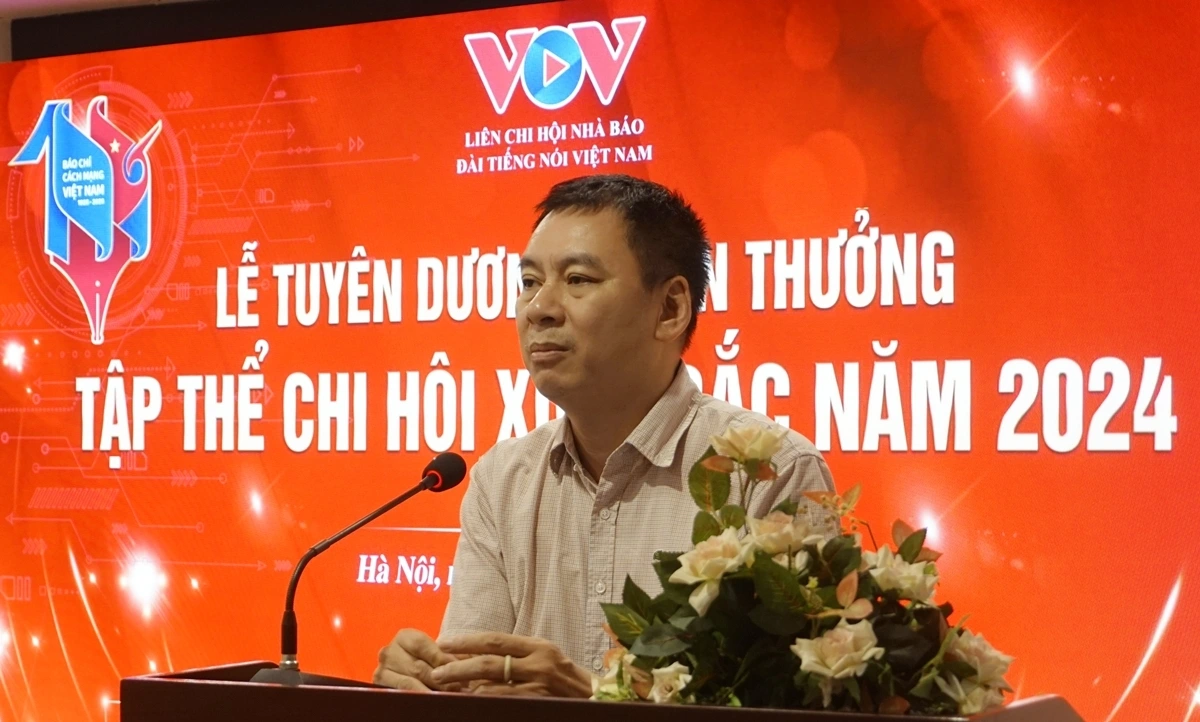 Nhà báo Đồng Mạnh Hùng, Phó Chủ tịch thường trực Liên Chi hội Nhà báo Đài TNVN.