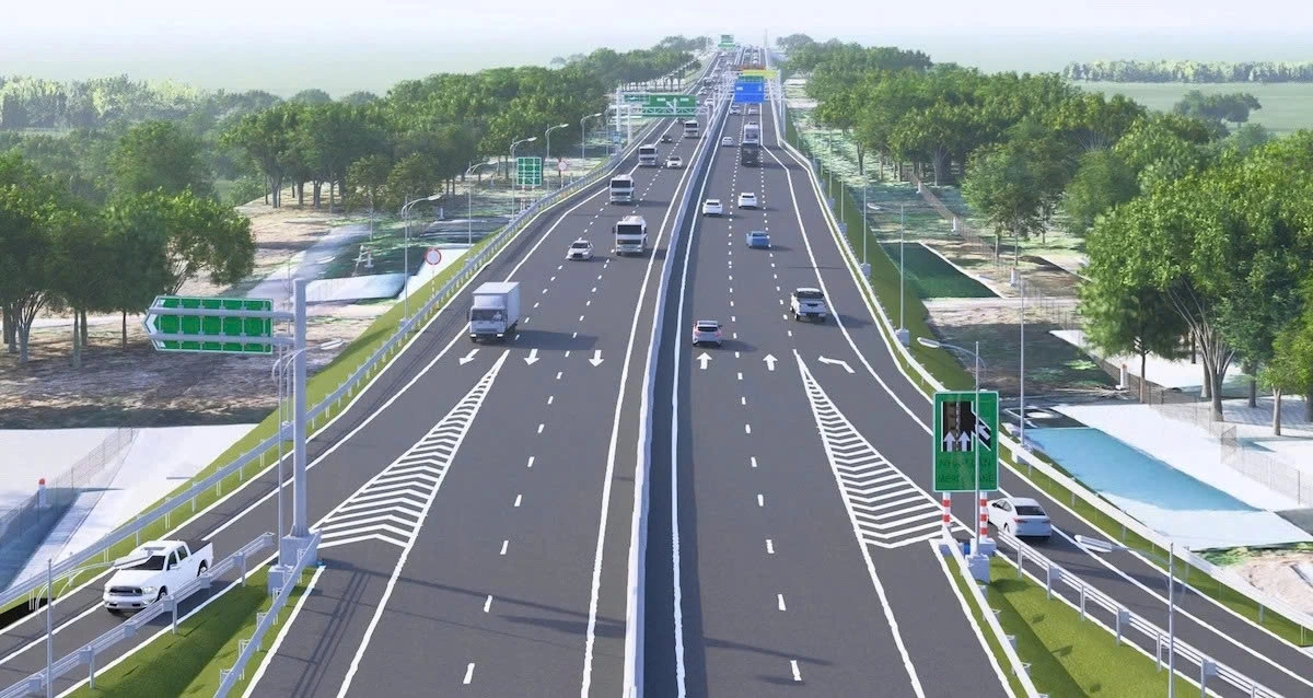 Thiết kế Vành đai 4 qua Bình Dương. Ảnh: Chủ đầu tư