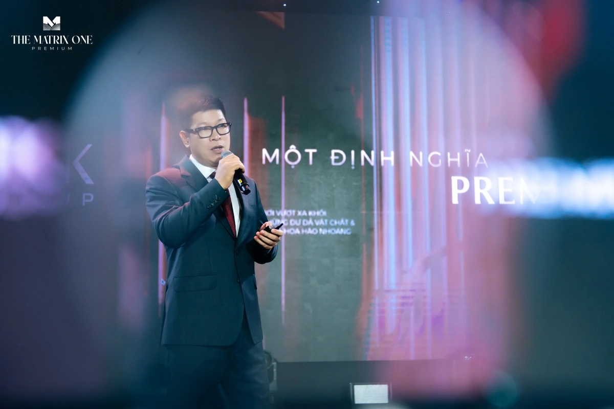 Đại diện chủ đầu tư chia sẻ về thông tin dự án The Matrix One Premium