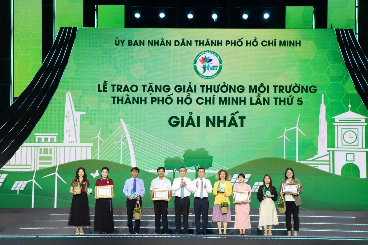 Giải thưởng Môi trường TP.HCM lần 5 vinh danh các mô hình tiêu biểu nhất