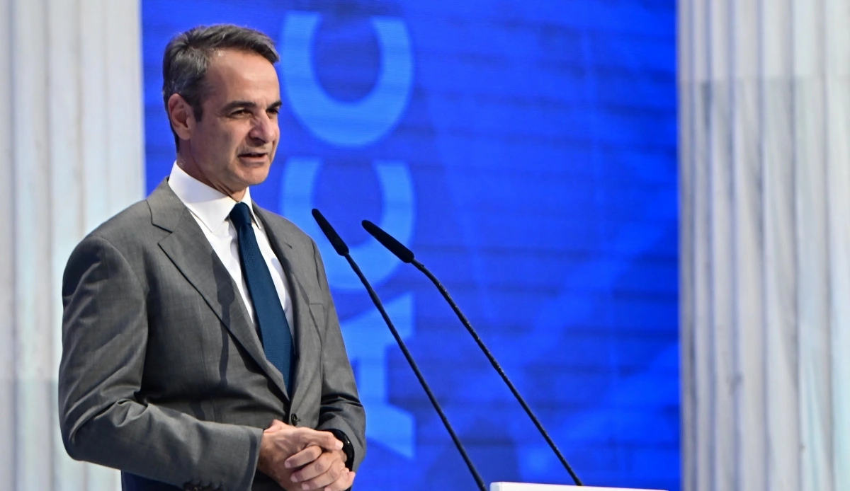 Thủ tướng Hy Lạp Kyriakos Mitsotakis Ảnh theo tovima