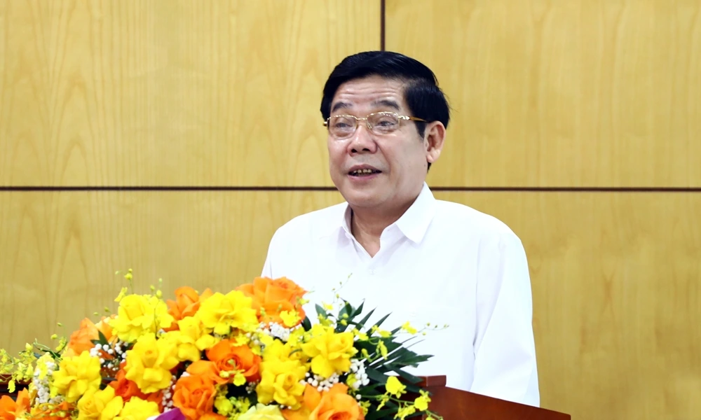 Bí thư Tỉnh uỷ Bắc Ninh Nguyễn Văn Gấu phát biểu kết luận