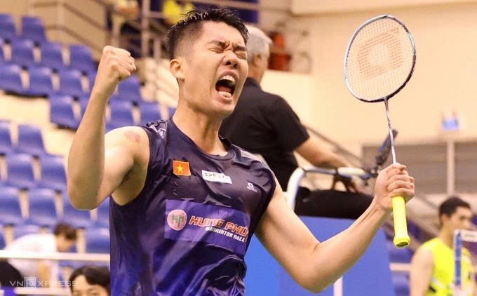 Le Duc Phat wins the first match at US Open 2025. (Image source: BWF)