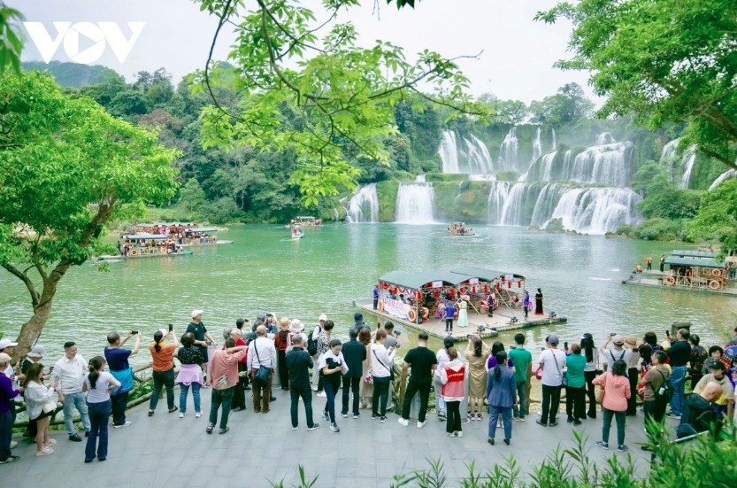 Ban Gioc Waterfalls tourism site in Cao Bang province