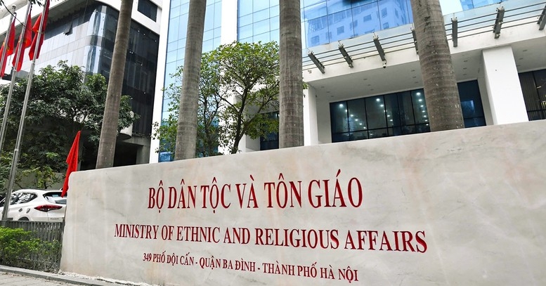 Báo VietNamNet về trực thuộc Bộ Dân tộc và Tôn giáo.