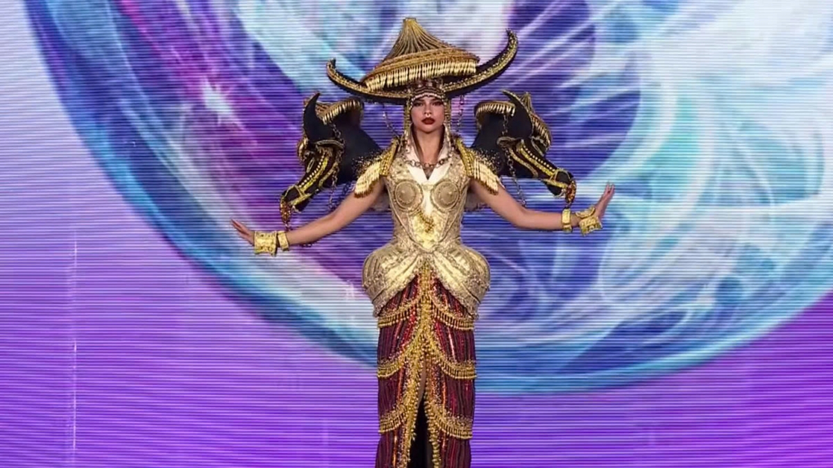 Tarah Valencia of the Philippines impresses both judges and fans with a design featuring Solihiya weaving and Cordillera fabric. The winner of the costume competition will be announced on the final night of Miss Supranational 2025 slated for June 28.