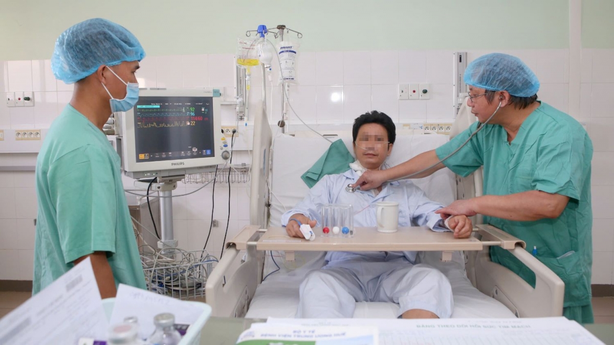 Bệnh nhân mắc bệnh cơ tim giãn giai đoạn cuối được ghép tim thành công