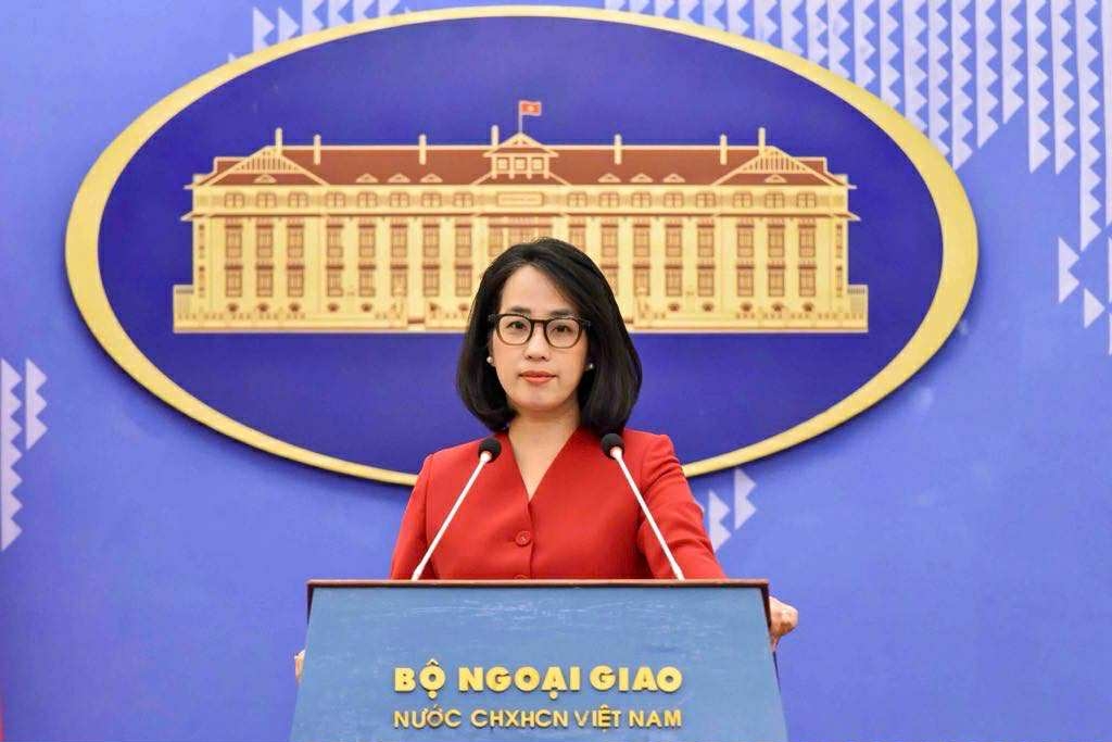 Người phát ngôn Bộ Ngoại giao Phạm Thu Hằng. (Ảnh: Bộ Ngoại giao)