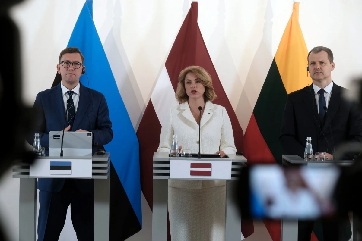 Bộ trưởng Nội vụ các nước Baltic (Nguồn: politico.eu)