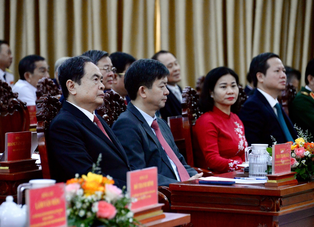 Chủ tịch Quốc hội Trần Thanh Mẫn dự Lễ công bố Nghị quyết, Quyết định của Trung ương và địa phương về sáp nhập đơn vị hành chính cấp tỉnh, cấp xã tại TP Cần Thơ