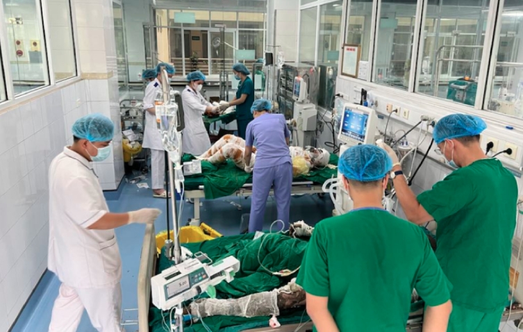 Bác sĩ Lê Quang Thảo – Khoa Hồi sức tích cực, Viện Bỏng quốc gia Lê Hữu Trác