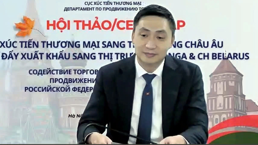 Ông Hoàng Minh Chiến cho biết, thời gian tới Cục Xúc tiến thương mại (Bộ Công Thương) cam kết tiếp tục đồng hành cùng doanh nghiệp -
Ảnh chụp màn hình
