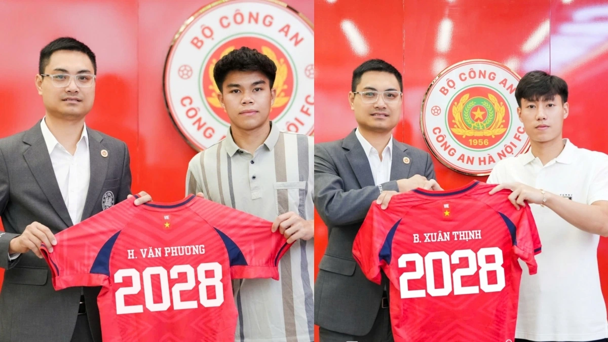 CLB CAHN gia hạn hợp đồng với Xuân Thịnh và Văn Phương.