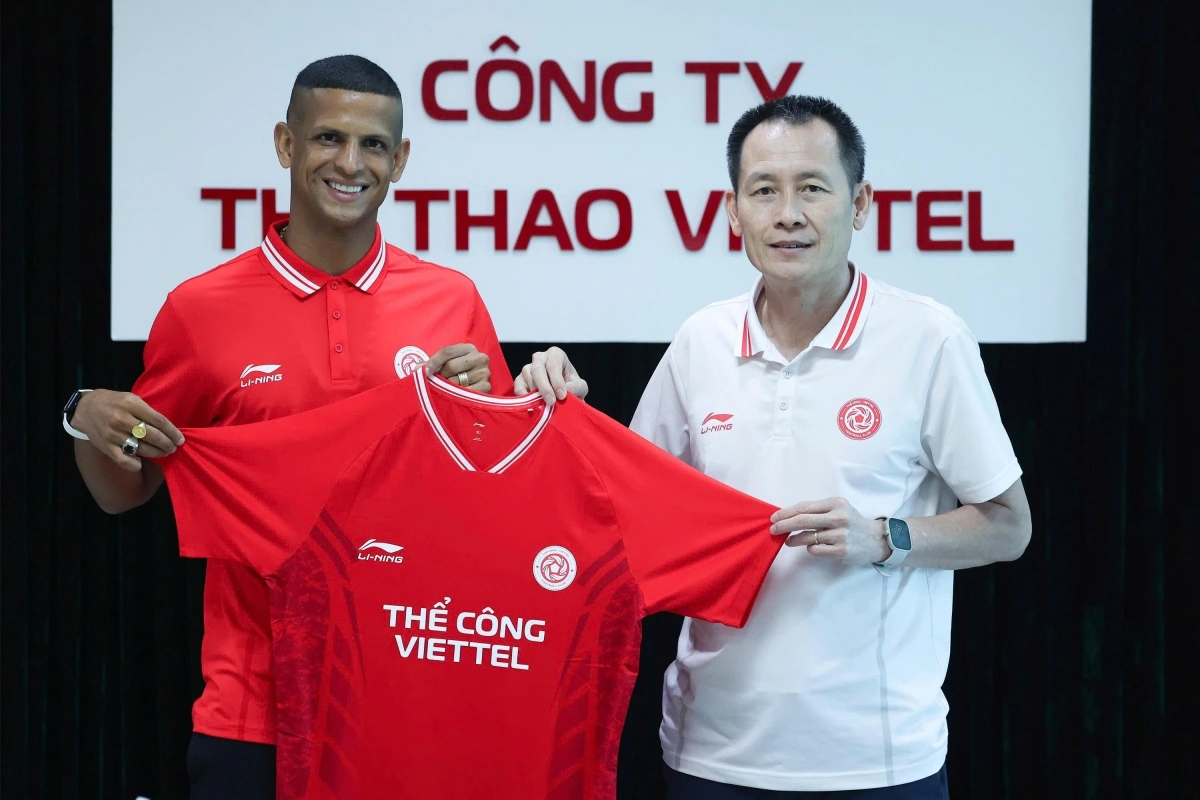 CLB Thể Công Viettel chiêu mộ thành công Lucao.