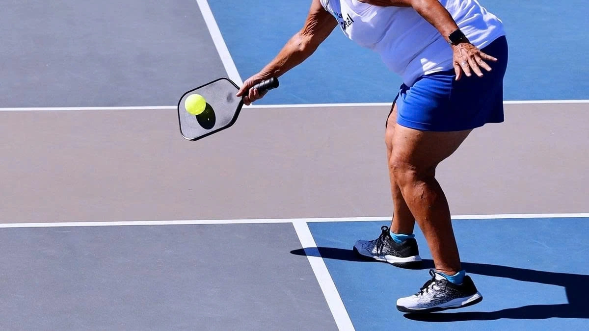 Không có bộ phận nào an toàn tuyệt đối khi chơi pickleball