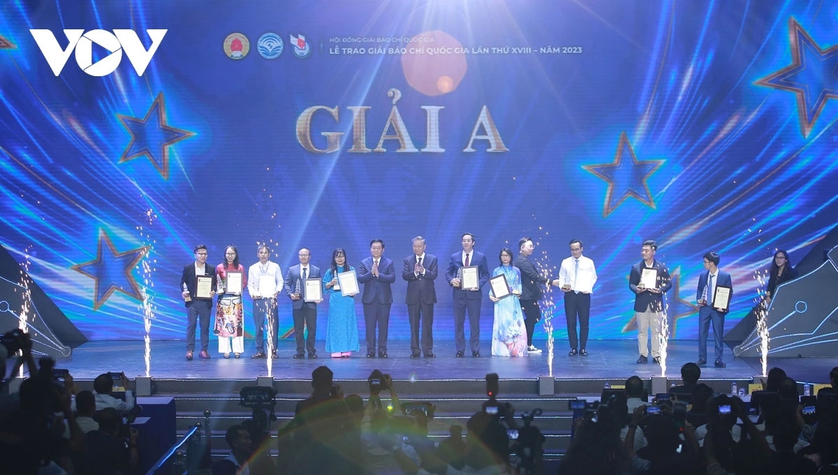 Lễ trao giải Báo chí Quốc gia 2023