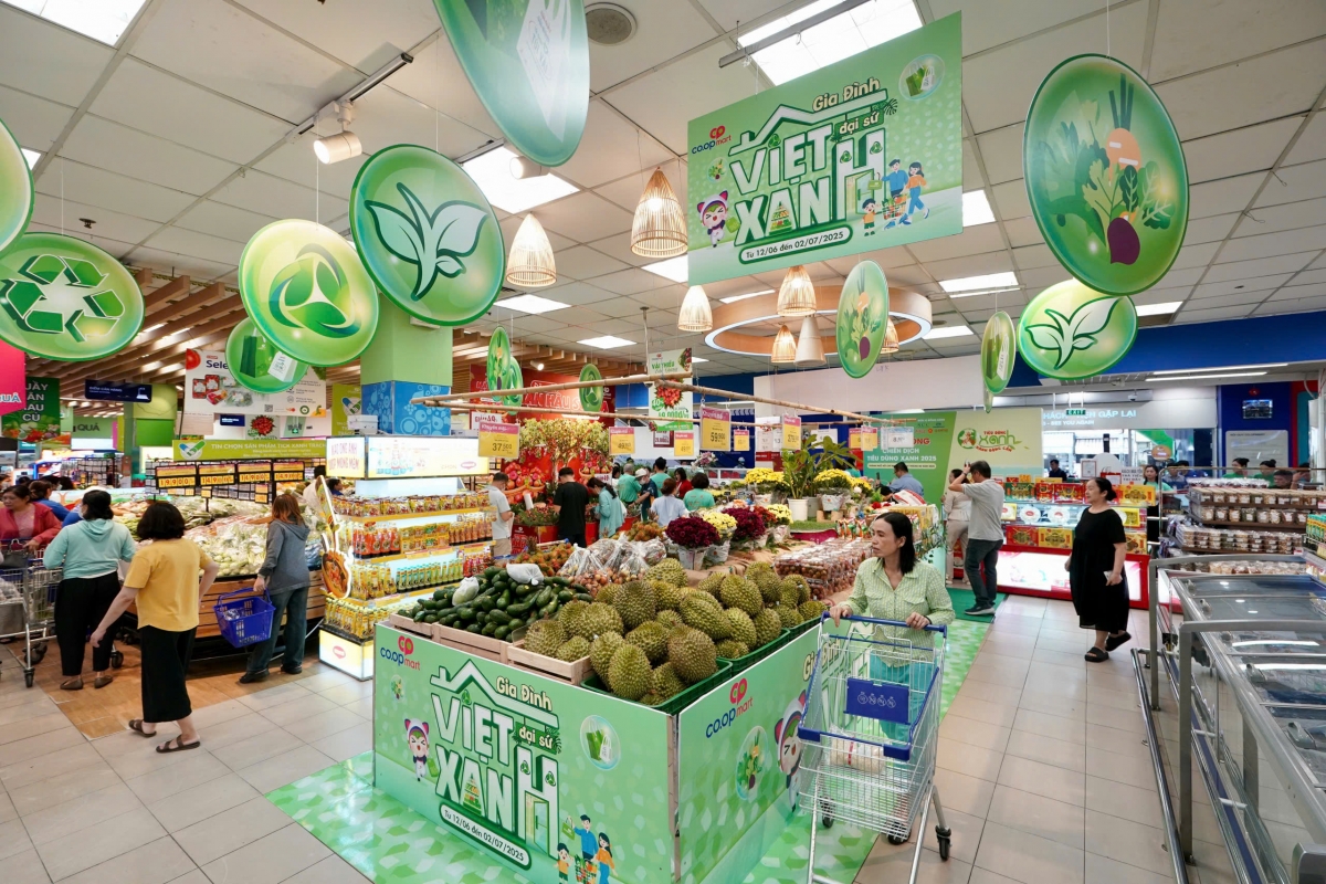Chương trình gia đình Việt - Đại sứ Xanh tại Saigon Co.op Mart