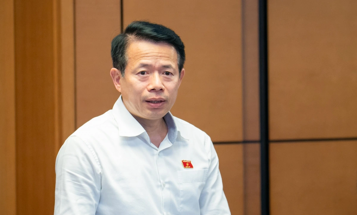Đại biểu Nguyễn Hải Dũng - Đoàn ĐBQH tỉnh Nam Định (cũ). Ảnh: Quốc hội