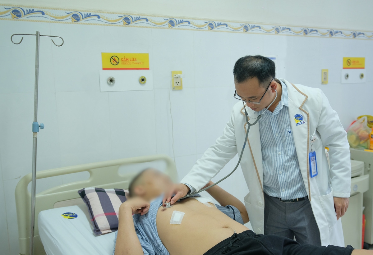 Bệnh nhân đã ổn định và sinh hoạt bình thường (Ảnh BVCC)