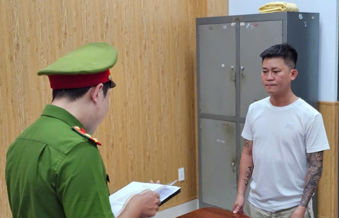Công Lộc được di lý về Đà Nẵng để phục vụ công tác điều tra