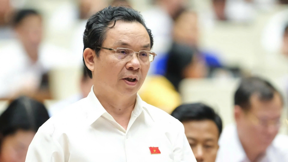Đại biểu Hoàng Văn Cường (đoàn Hà Nội).